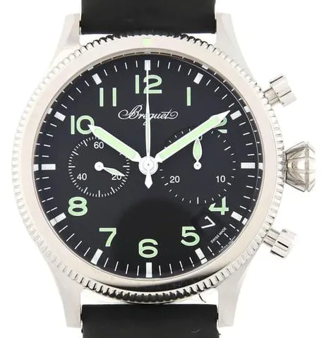 Breguet Type XX - XXI - XXII 2057ST/92/3WU 42mm Stainless steel Black