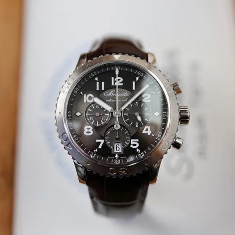 Breguet Type XX - XXI - XXII 3810ST/92/9ZU 42mm Stainless steel Brown