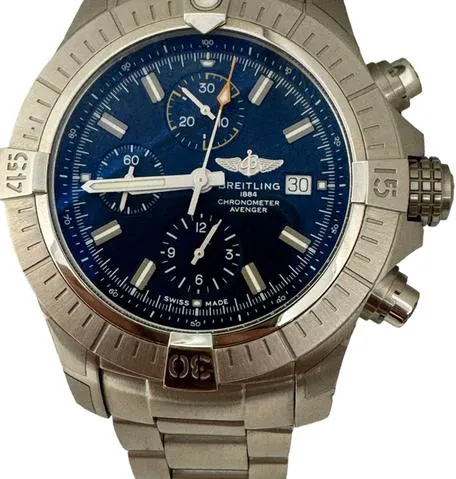 Breitling Avenger A13317101C1A1 45mm Stainless steel Blue 1