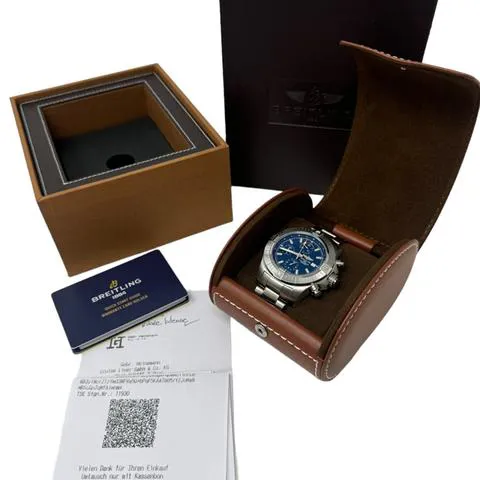 Breitling Avenger A13317101C1A1 45mm Stainless steel Blue 2