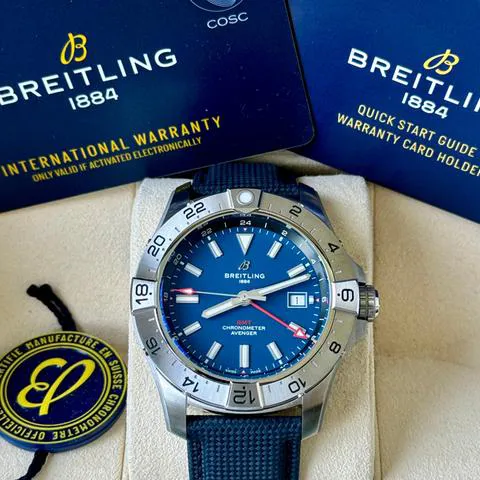 Breitling Avenger A32320101C1X1 44mm Stainless steel Blue 6