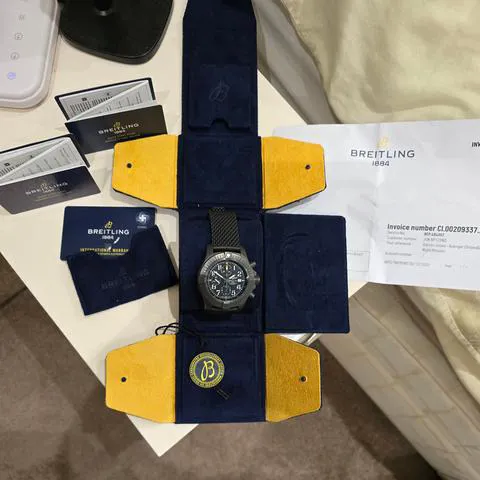 Breitling Avenger V13375101C1X2 48mm Titanium Blue