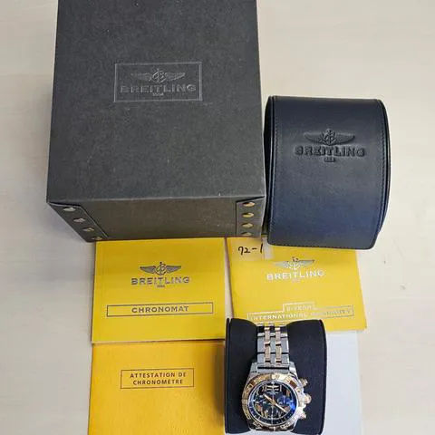 Breitling Chronomat 44 CB011012/B957 44mm Yellow gold and Stainless steel Black 6