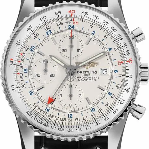 Breitling Navitimer A24322 46mm Stainless steel Silver