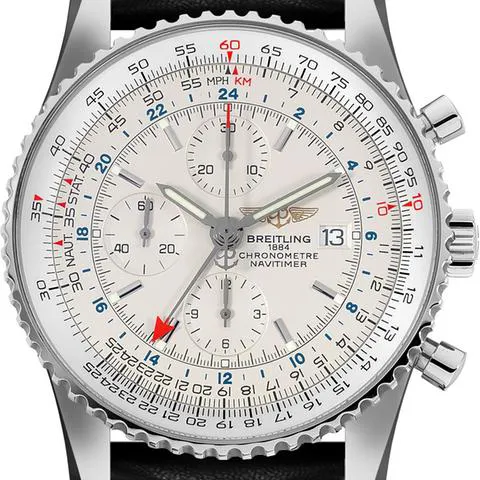 Breitling Navitimer A24322 46mm Stainless steel Silver