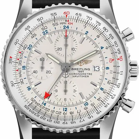 Breitling Navitimer A24322 46mm Stainless steel Silver