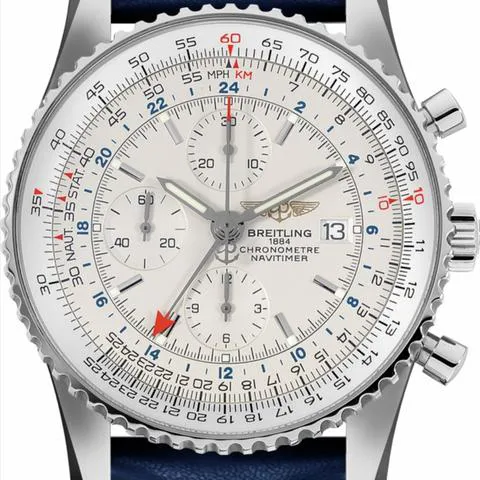 Breitling Navitimer A24322 46mm Stainless steel Silver