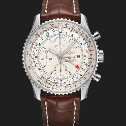 Breitling Navitimer A24322 46mm Stainless steel Silver