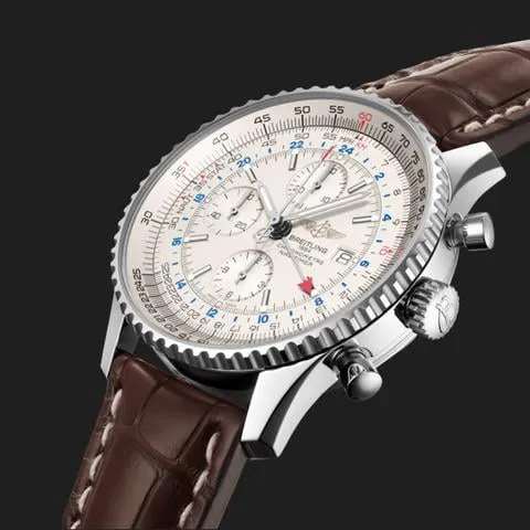 Breitling Navitimer A24322 46mm Stainless steel Silver 1