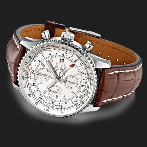 Breitling Navitimer A24322 46mm Stainless steel Silver 2