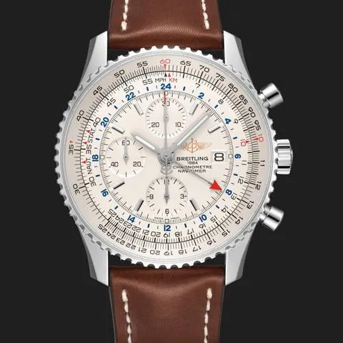 Breitling Navitimer A24322 46mm Stainless steel Silver