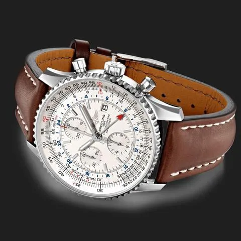 Breitling Navitimer A24322 46mm Stainless steel Silver 2