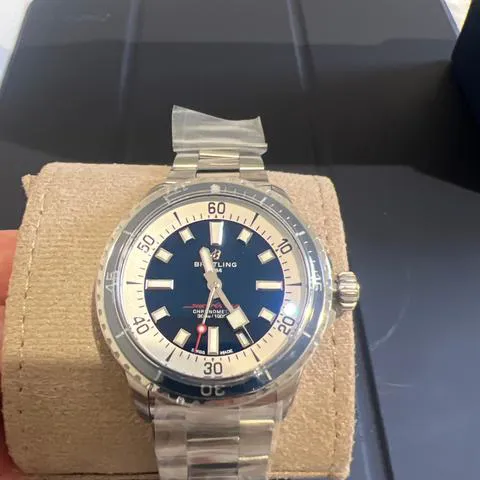 Breitling Superocean A17375E71C1A1 42mm Stainless steel Blue