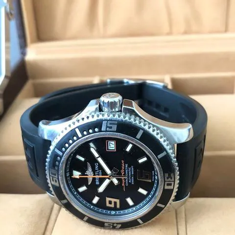 Breitling Superocean A17391 44mm Stainless steel Black