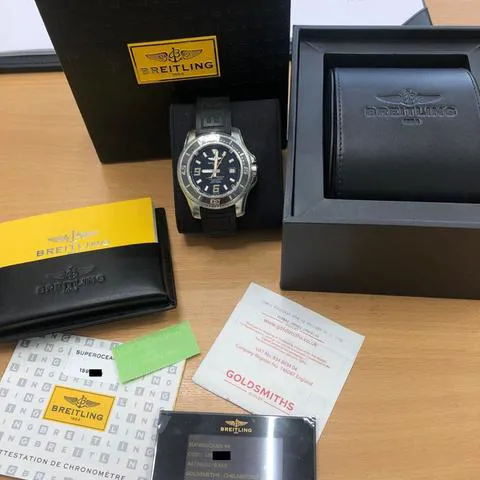 Breitling Superocean A17391 44mm Stainless steel Black 1