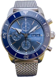 Breitling Superocean Heritage A13313 Stainless steel Blue Baton