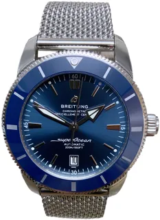 Breitling Superocean Heritage AB2020 Stainless steel Blue Baton