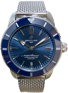 Breitling Superocean Heritage AB2030 Stainless steel Blue Baton