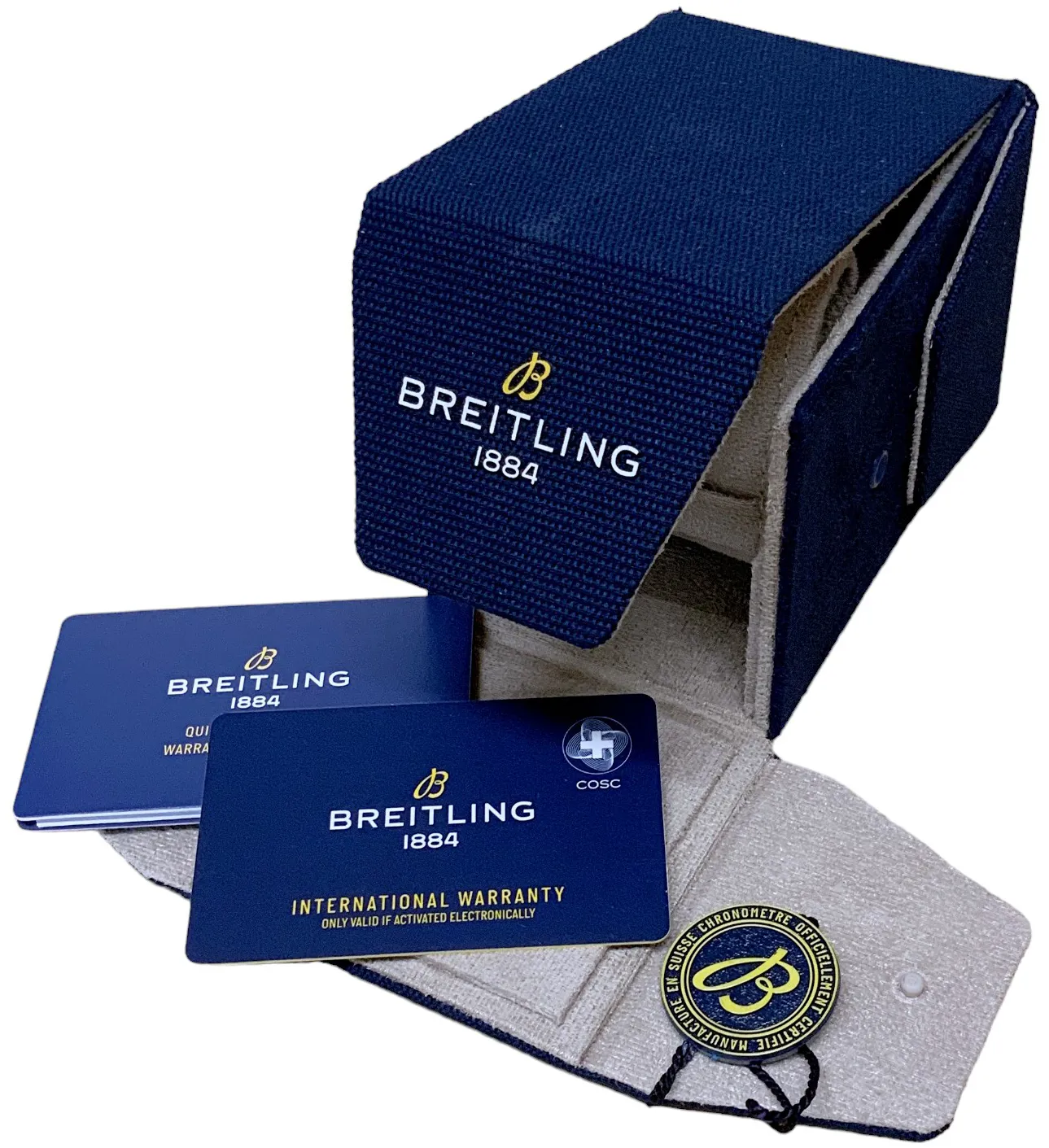 Breitling Superocean Heritage UB2010 42mm Rose gold and Stainless steel Blue Baton 3