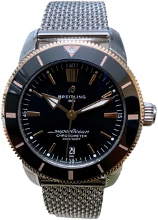 Breitling Superocean Heritage UB2030 Rose gold and Stainless steel Black Baton