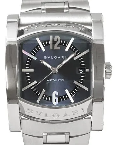 Bulgari Assioma AA 48 S 48mm Stainless steel Gray