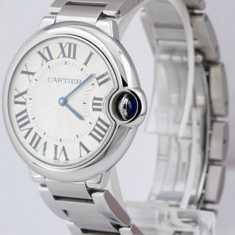 Cartier Ballon Bleu 36mm 3005 / W69011Z4 36mm Stainless steel Silver 2