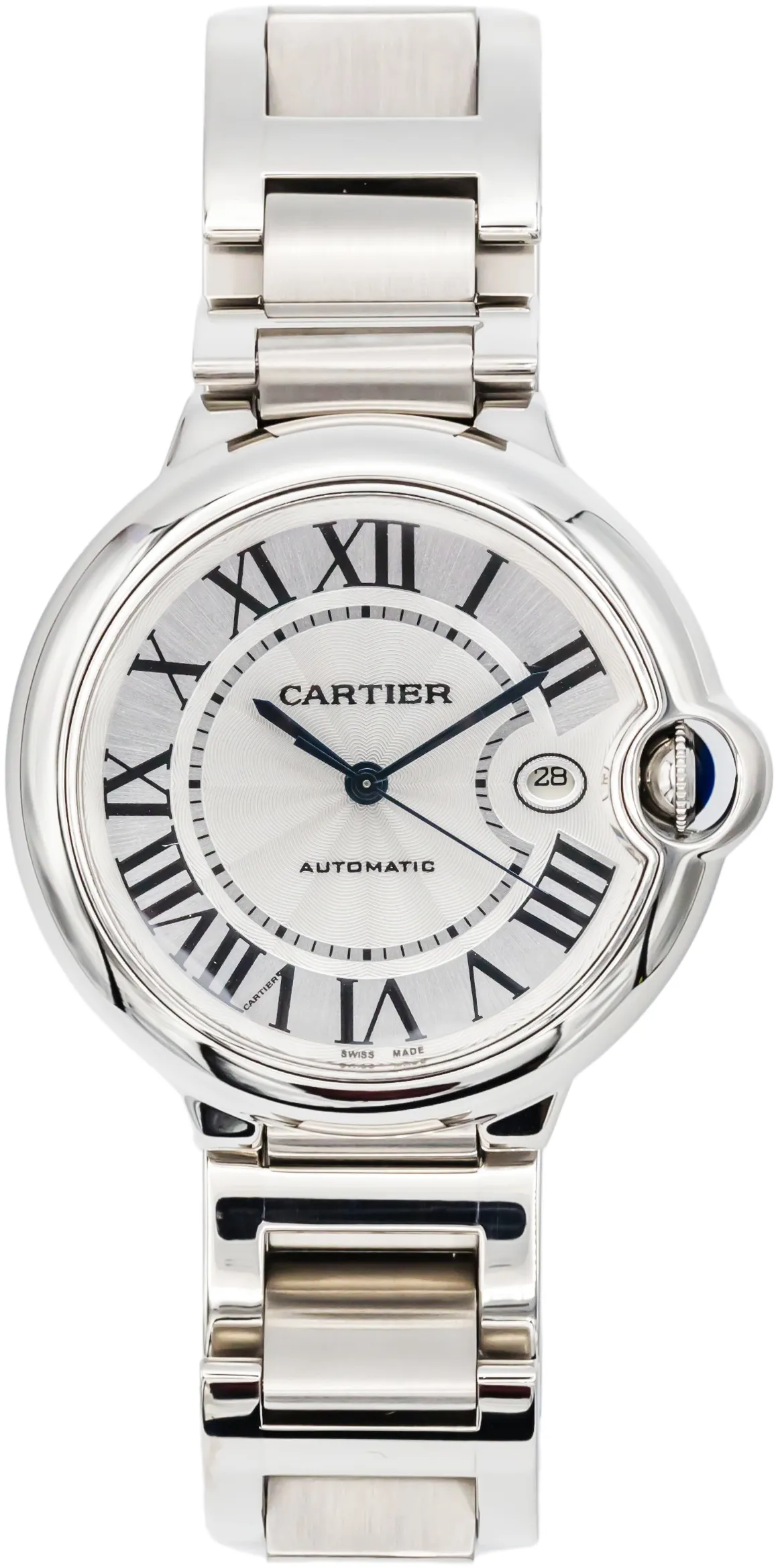 Cartier Ballon Bleu 42mm W69012Z4 42mm Stainless steel Silver