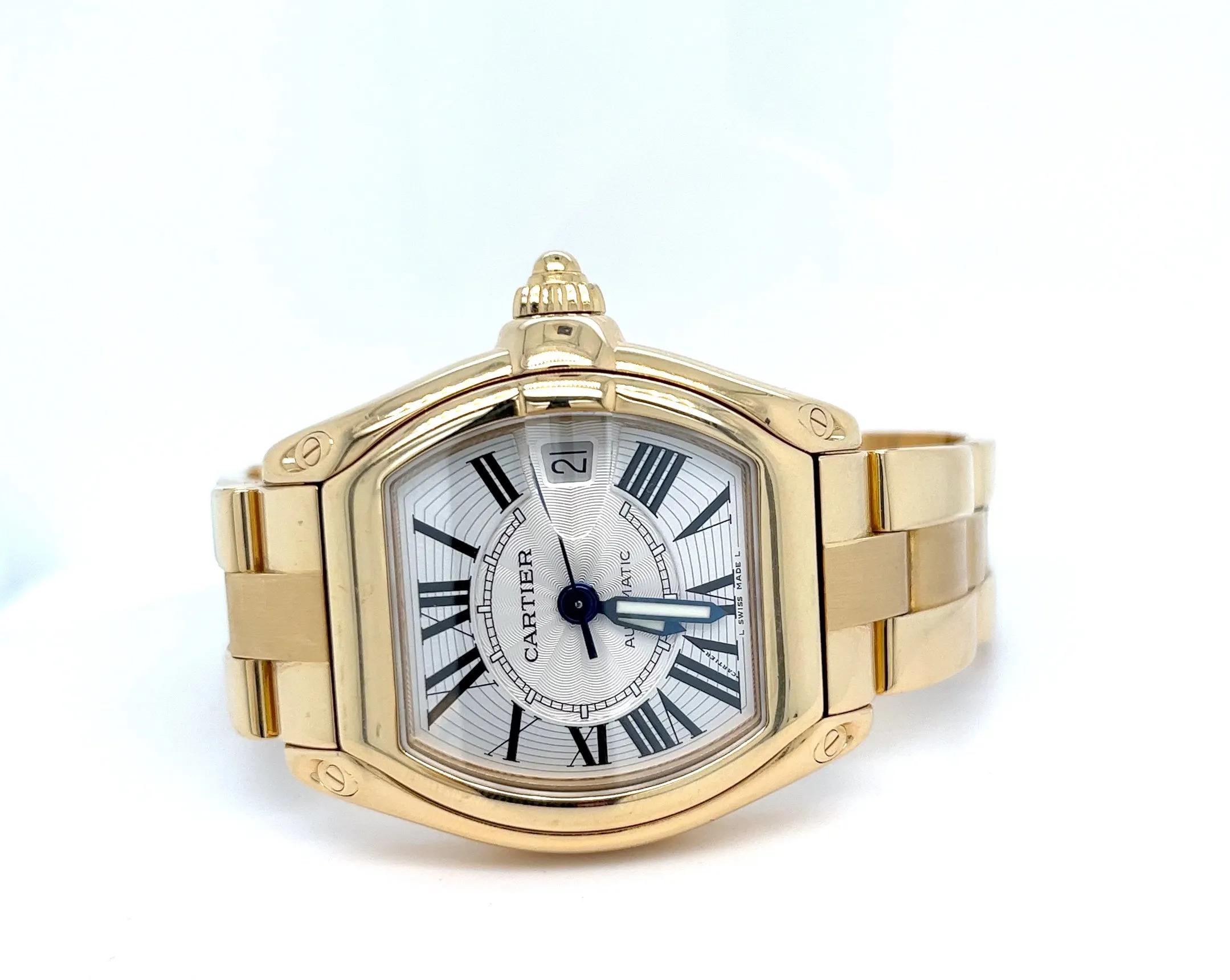 Cartier Roadster W62005V1 37mm Yellow gold