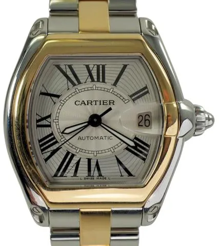 Cartier Roadster w62031y4 37mm Yellow gold and Stainless steel Silver