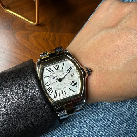 Cartier Roadster w62031y4 37mm Yellow gold and Stainless steel Silver 1