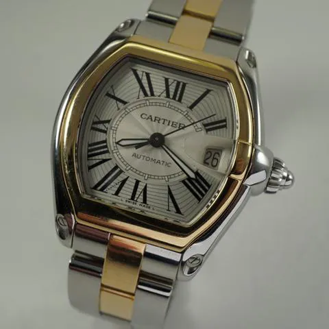 Cartier Roadster w62031y4 37mm Yellow gold and Stainless steel Silver 3