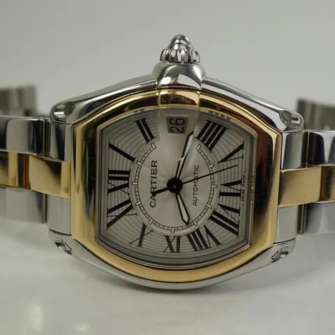 Cartier Roadster w62031y4 37mm Yellow gold and Stainless steel Silver 4