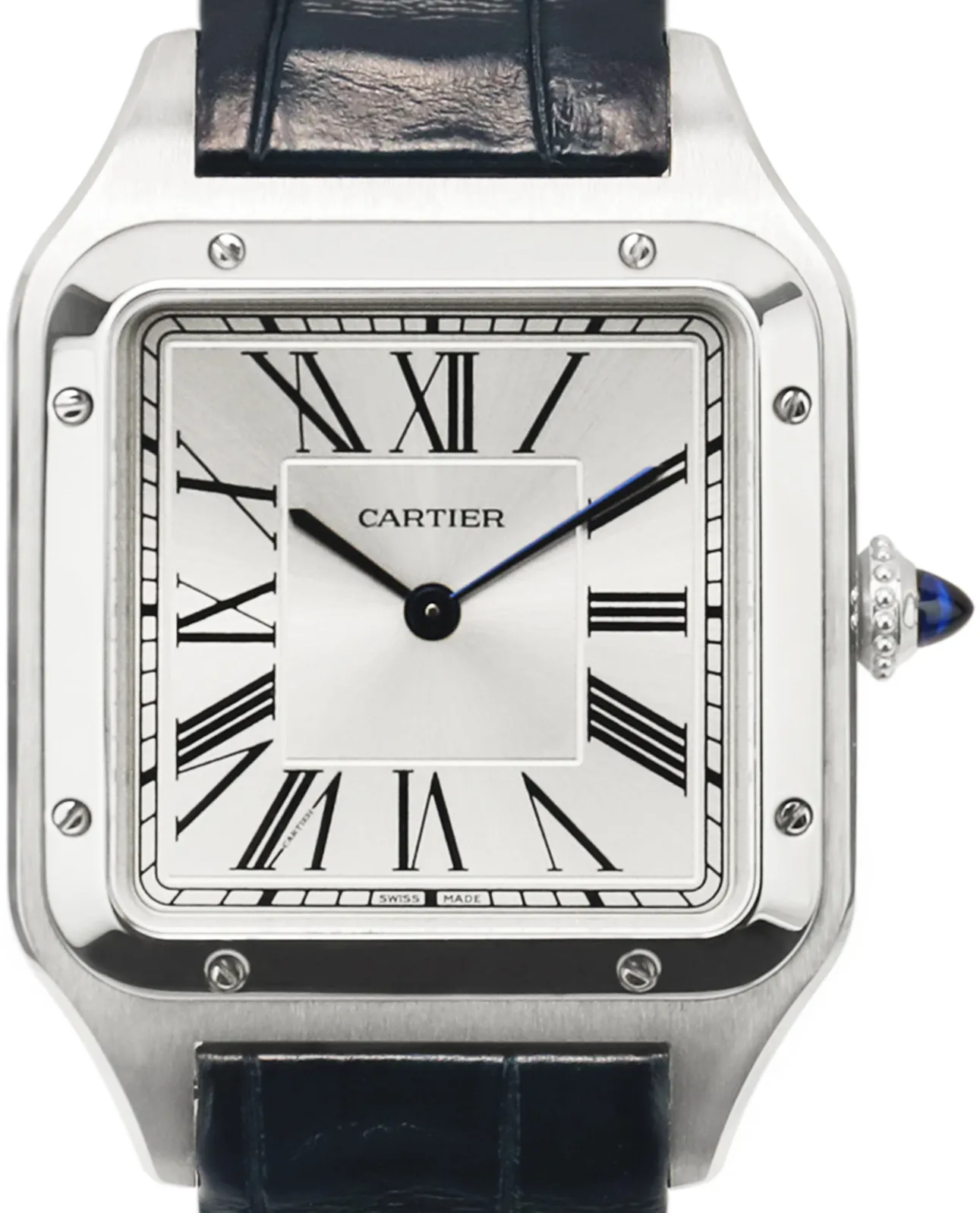 Cartier Santos Dumont WSSA0022 43.5mm Stainless steel Silver