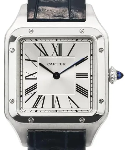 Cartier Santos Dumont WSSA0022 43.5mm Stainless steel Silver