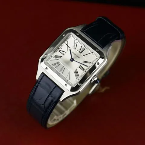 Cartier Santos Dumont WSSA0022 43.5mm Stainless steel Silver 2