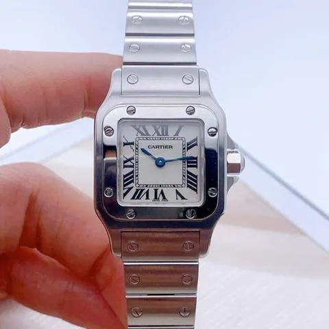 Cartier Santos W20056D6 24mm Stainless steel Silver