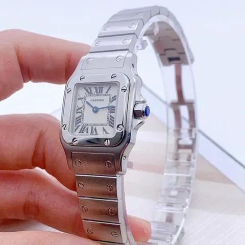 Cartier Santos W20056D6 24mm Stainless steel Silver 3