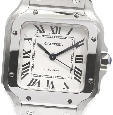 Cartier Santos WSSA0010 35mm Stainless steel Silver