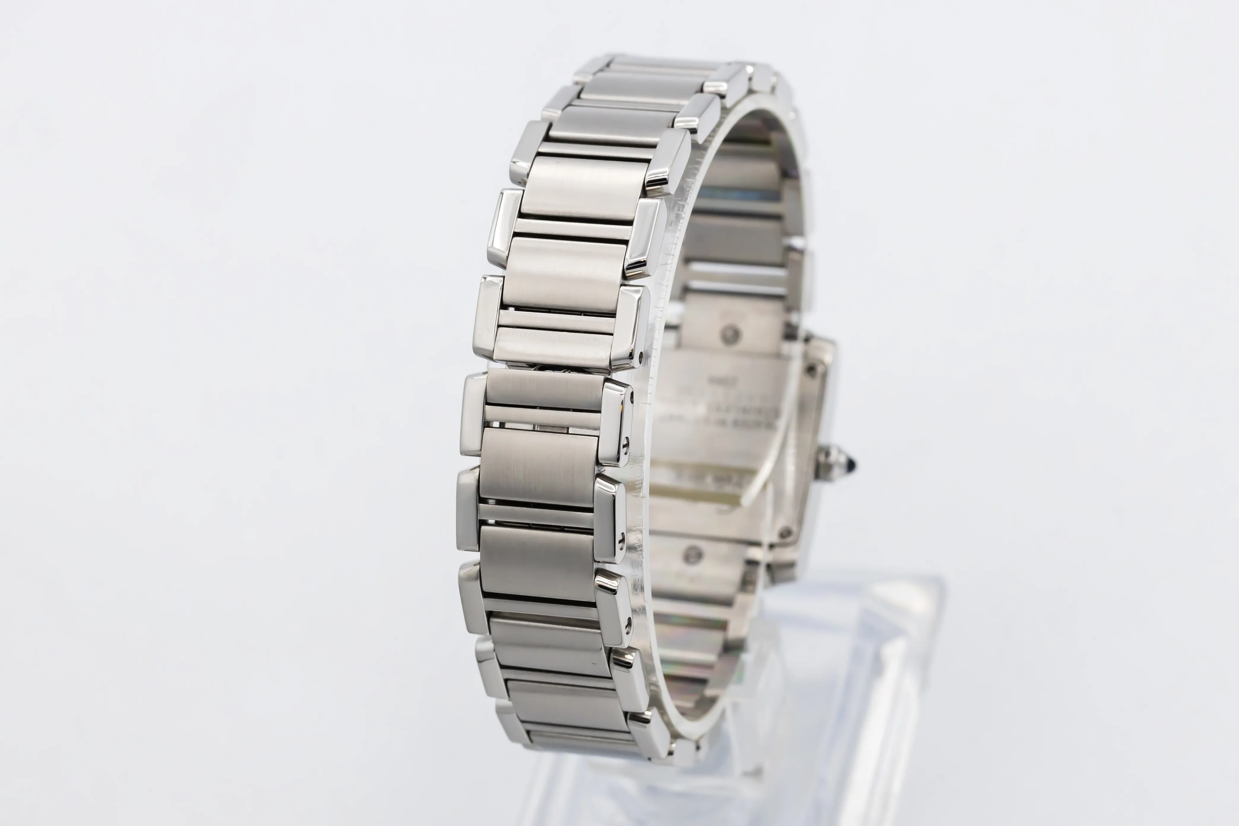 Cartier Tank Française W51008Q3 20mm Stainless steel Silver Roman Numeral 2