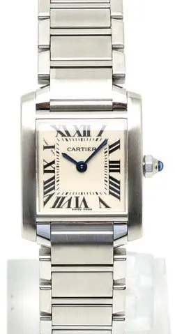 Cartier Tank Française W51008Q3 20mm Stainless steel Silver