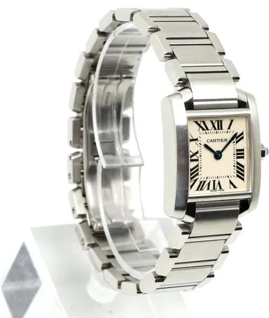 Cartier Tank Française W51008Q3 20mm Stainless steel Silver 1