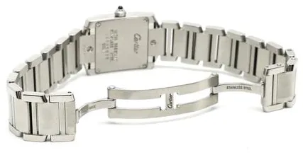 Cartier Tank Française W51008Q3 20mm Stainless steel Silver 5