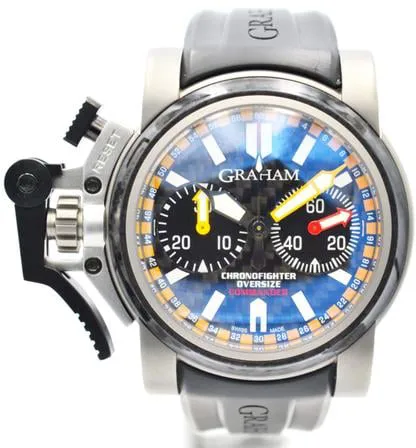 Graham Chronofighter Oversize 20VATCO Titanium Black