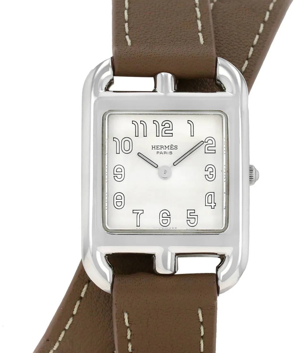 Hermès Cape Cod CC1.210 23mm Stainless steel Silver