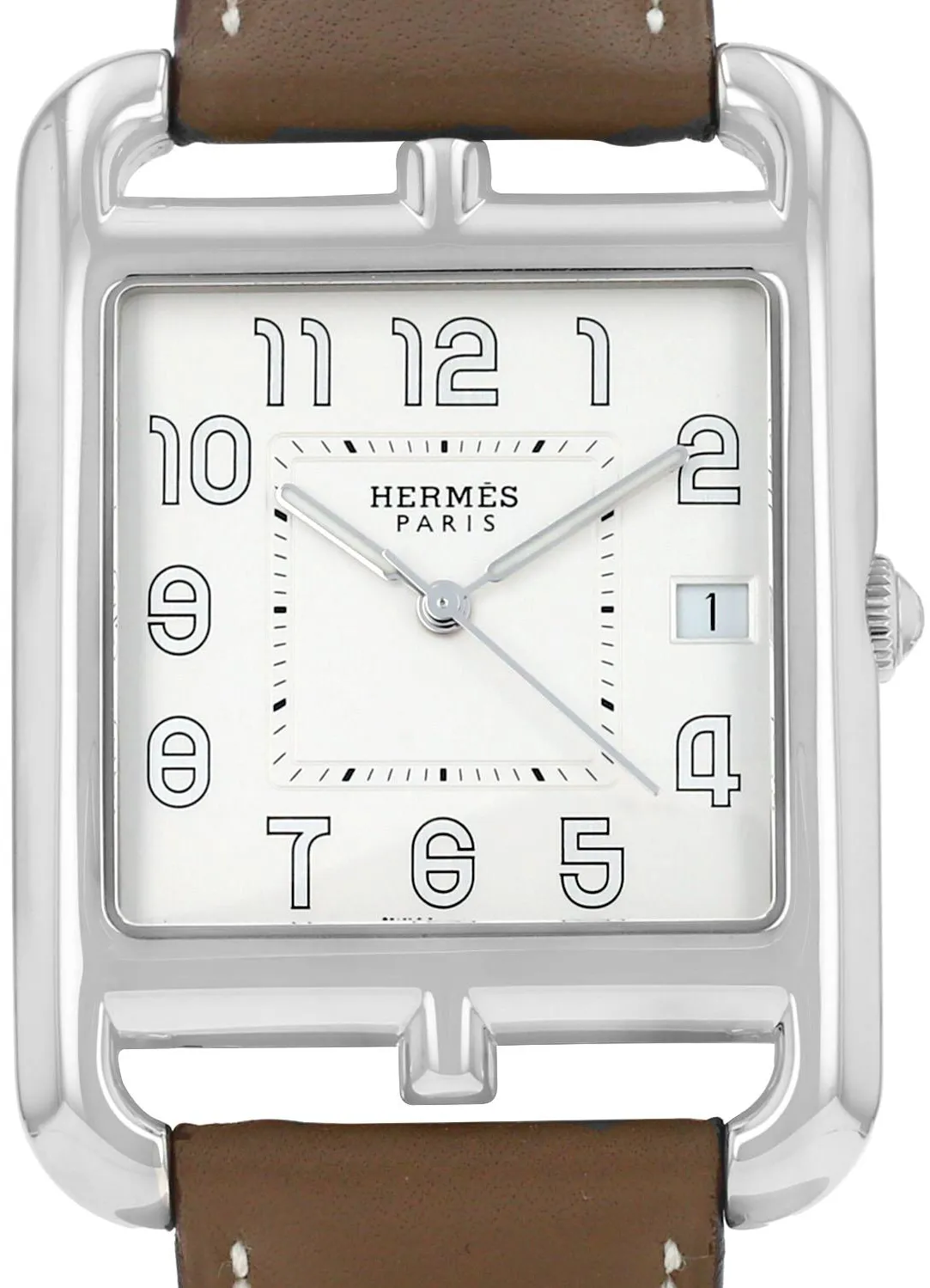 Hermès Cape Cod CC1.810 33mm Stainless steel Silver