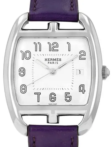 Hermès Cape Cod CT1.710 Stainless steel White