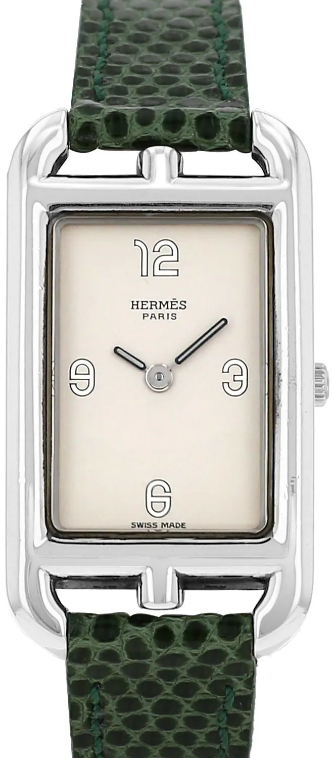 Hermès Cape Cod 20mm Silver Silver