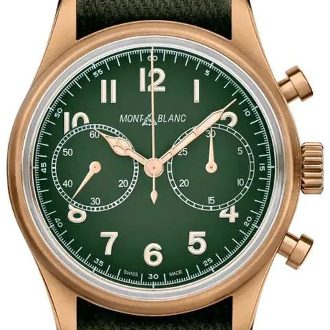 Montblanc 1858 119908 42mm Bronze Green