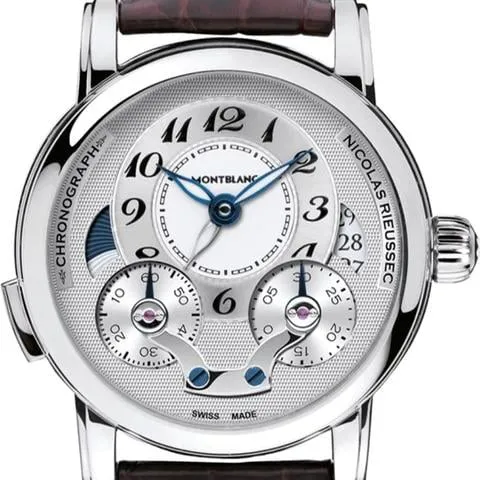 Montblanc Nicolas Rieussec 106487 43mm Stainless steel Silver