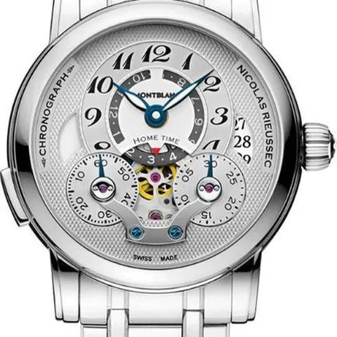 Montblanc Nicolas Rieussec 107068 43mm Stainless steel Silver